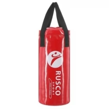RuscoSport Мешок боксёрский BOXER, вес 8 кг, 55 см, d=25 см, цвет красный